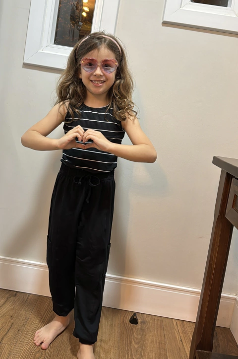 CONJUNTO REGATA CANELADA E CALÇA PRETA NEW YORK PRETO