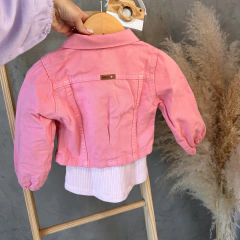 Jaqueta jeans rosa - comprar online