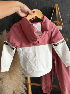 CONJUNTO MOLETOM COM ZIPER ROSA IPE - Pedro e Pedrita Store