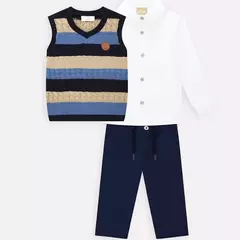 CONJUNTO CAMISA, CALÇA E COLETE - MILON