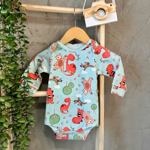 Body suedine dino - up baby