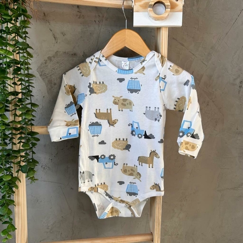 Body suedine fazendinha - up baby