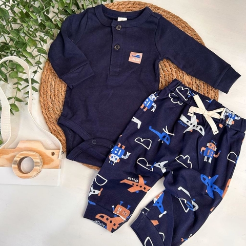 Conjunto aviões - Up baby