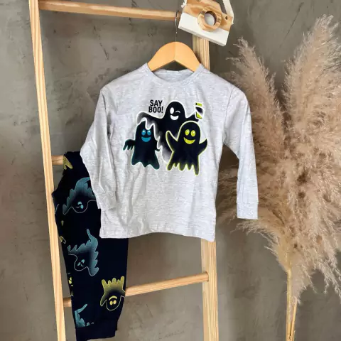 Pijama longo fantasma - kyly