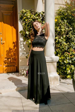 TOP Y POLLERA LARGA - Boiler