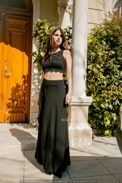 Imagen de TOP Y POLLERA LARGA