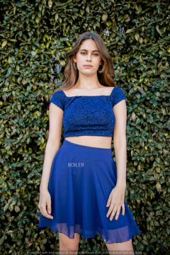 TOP Y POLLERA CORTA - Boiler