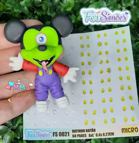 FS 0021 RATINHO BOTÃO