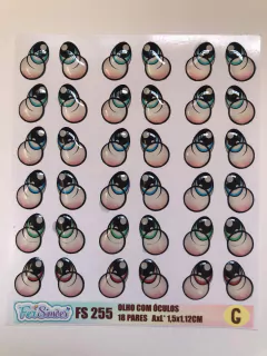 FS 255 OLHO COM ÓCULOS - Fer Simoes