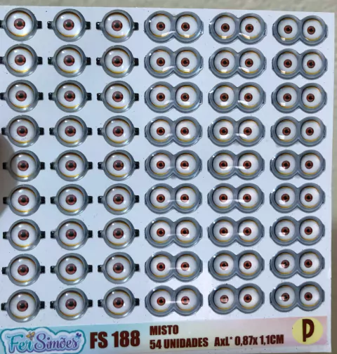 FS 188 OLHO MINIONS