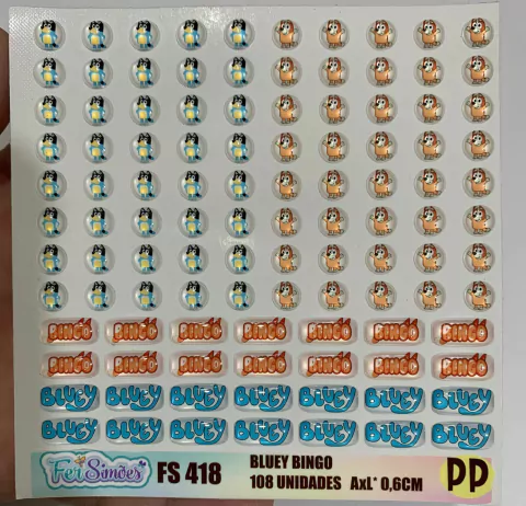 FS 418 BLUEY BINGO