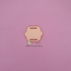 Passador de elástico flor para personalizar