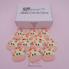 Kit com 2 Apliques Emborrachado - Safari Girafa - loja online