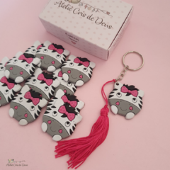 Kit com 2 Apliques Emborrachado - Safari Zebra na internet