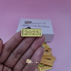 Plaquinha acrílica 2023