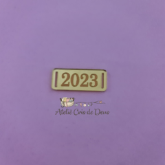 Plaquinha acrílica 2023 - comprar online