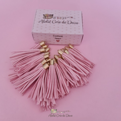 Kit tassel pingente camurça - Rosa na internet