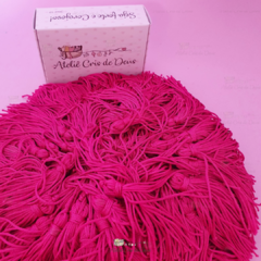 Tassel Pingente 7cm - Pink