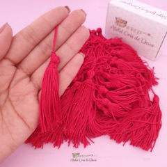 Tassel Pingente 7cm - Rosa Velho