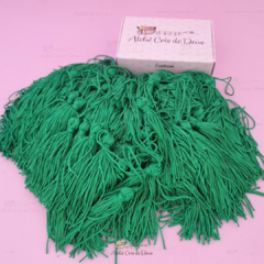 Tassel Pingente 7cm - Verde Bandeira