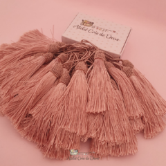Kit Tassel Pingente 9cm com Tulipa com 2 unidades - Rose - comprar online