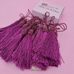 Kit Tassel Pingente 9cm com Tulipa com 2 unidades - Púrpura - comprar online