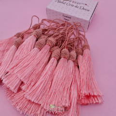 Kit Tassel Pingente 9cm com Tulipa com 2 unidades - Salmão na internet
