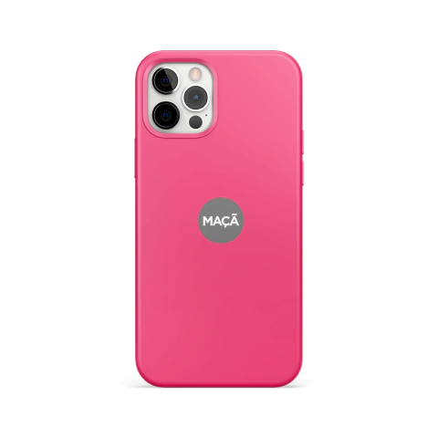 IPHONE 12/12 PRO - CAPA SILICONE - FUCSIA - comprar online