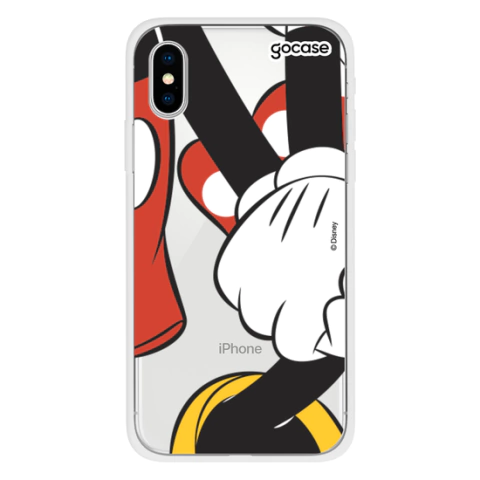 IPHONE X/XS - CAPA DISNEY MICKEY MÃOS DADAS STD - GOCASE