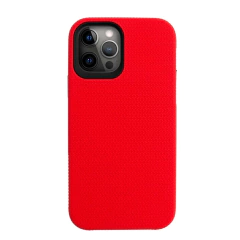 IPHONE 12/12 PRO - CAPA ANTICHOQUE DOUBLE - VERMELHO - IWILL