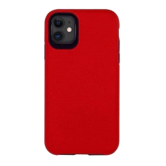 IPHONE 11 - CAPA ANTICHOQUE DOUBLE - VERMELHO - IWILL