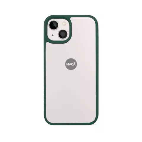 IPHONE 13 - CAPA ANTICHOQUE SPACE - TEXTURA VERDE MILITAR