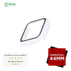 WATCH 44MM - BUMPER TRANSPARENTE COM PELICULA DE VIDRO - HPRIME