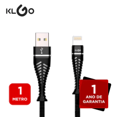 CABO IPHONE/IPAD 1M S21 - PRETO - KLGO - comprar online