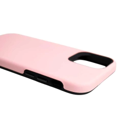 IPHONE 12/12 PRO - CAPA ANTICHOQUE LUX - ROSA - IWILL - Playfix.com.br