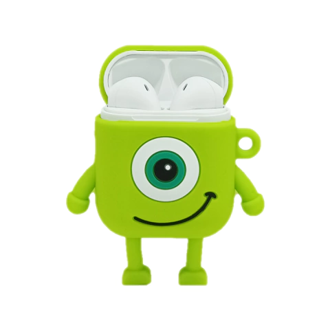 AIRPODS 1 E 2 - CAPA SILICONE - MONSTROS SA MICHAEL WAZOWSKI