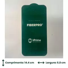 IPHONE 14 PRO - PELICULA FIBERPRO - PRETO - HPRIME - Playfix.com.br