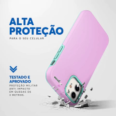 IPHONE XR - CAPA ANTI IMPACTO PRO DUO - ROSA - GOCASE na internet