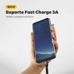 Imagem do CABO MICRO USB DSHOCK - PRETO - GSHIELD