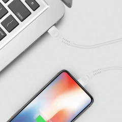 CABO IPHONE/IPAD TIPO C MFI DSHOCK - BRANCO - GSHIELD - loja online