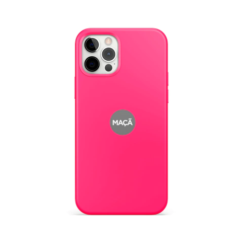 IPHONE 12/12 PRO - CAPA SILICONE - PINK