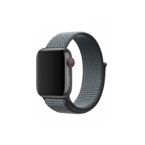 PULSEIRA APPLE WATCH 42/44MM - NYLON GRAFITE