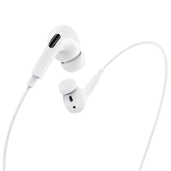 FONE DE OUVIDO INTRA AURICULAR C/ MIC M1 PRO - BRANCO - HOCO. - comprar online