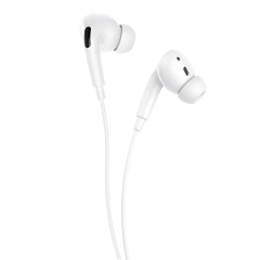 FONE DE OUVIDO INTRA AURICULAR C/ MIC M1 PRO - BRANCO - HOCO. - Playfix.com.br