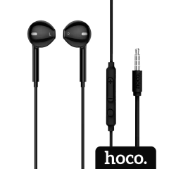 FONE DE OUVIDO COM MICROFONE M55 - PRETO - HOCO.