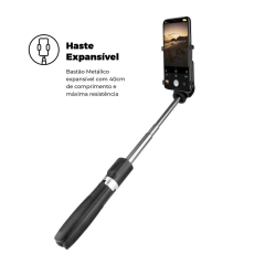 TRIPÉ BASTÃO SHUTTER - PRETO - GSHIELD - comprar online