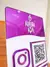 Display 3 QR Code • Linha Vogue