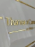 Placa Retangular + Logo em Acrílico - comprar online