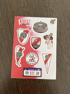 Planchita Stickers - River Plate