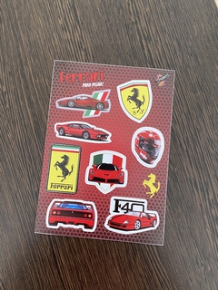 Planchita Stickers - Ferrari